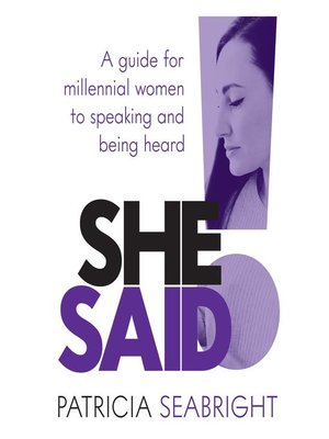 cover image of She Said!